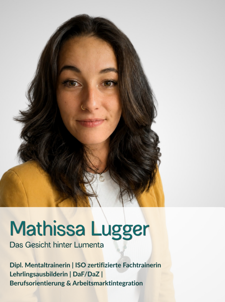 Mathissa Lugger, Gründerin von LUMENTA MENTAL
